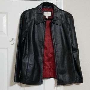 Leather jacket